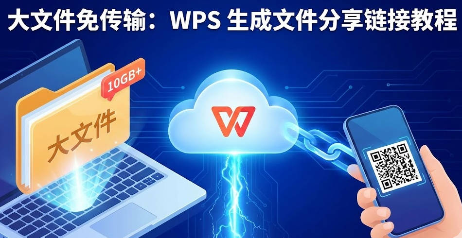 WPS 生成文件分享链接