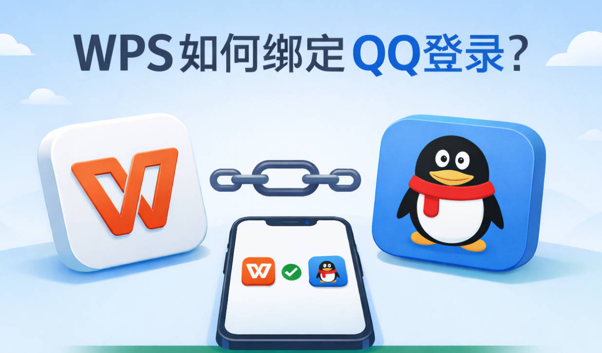 WPS如何绑定QQ登录