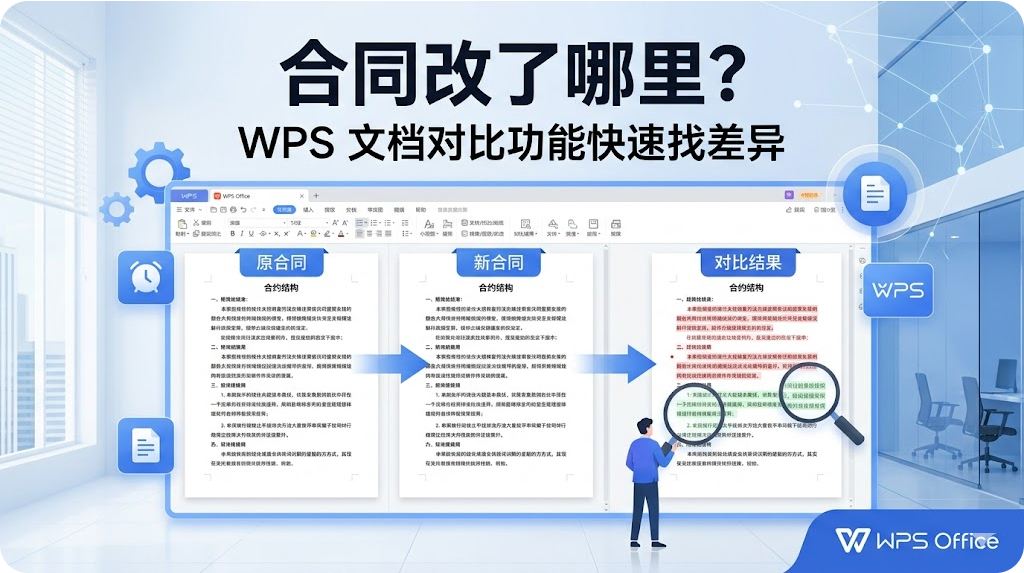 WPS 文档对比功能