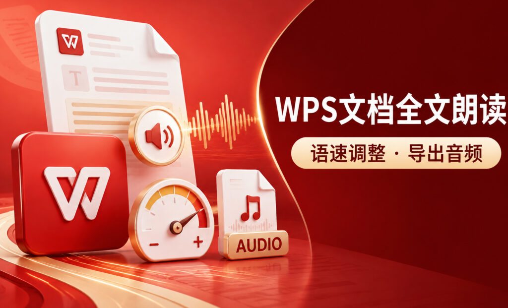 WPS怎么把文档读出来